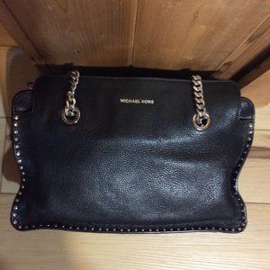 Large Michael Kors Black Shoulder Bag